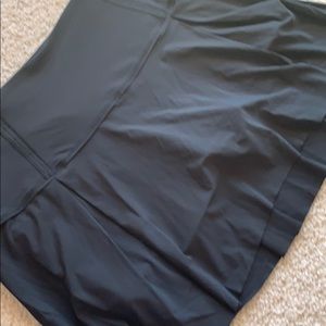 Lululemon black running/Tennis Skort.